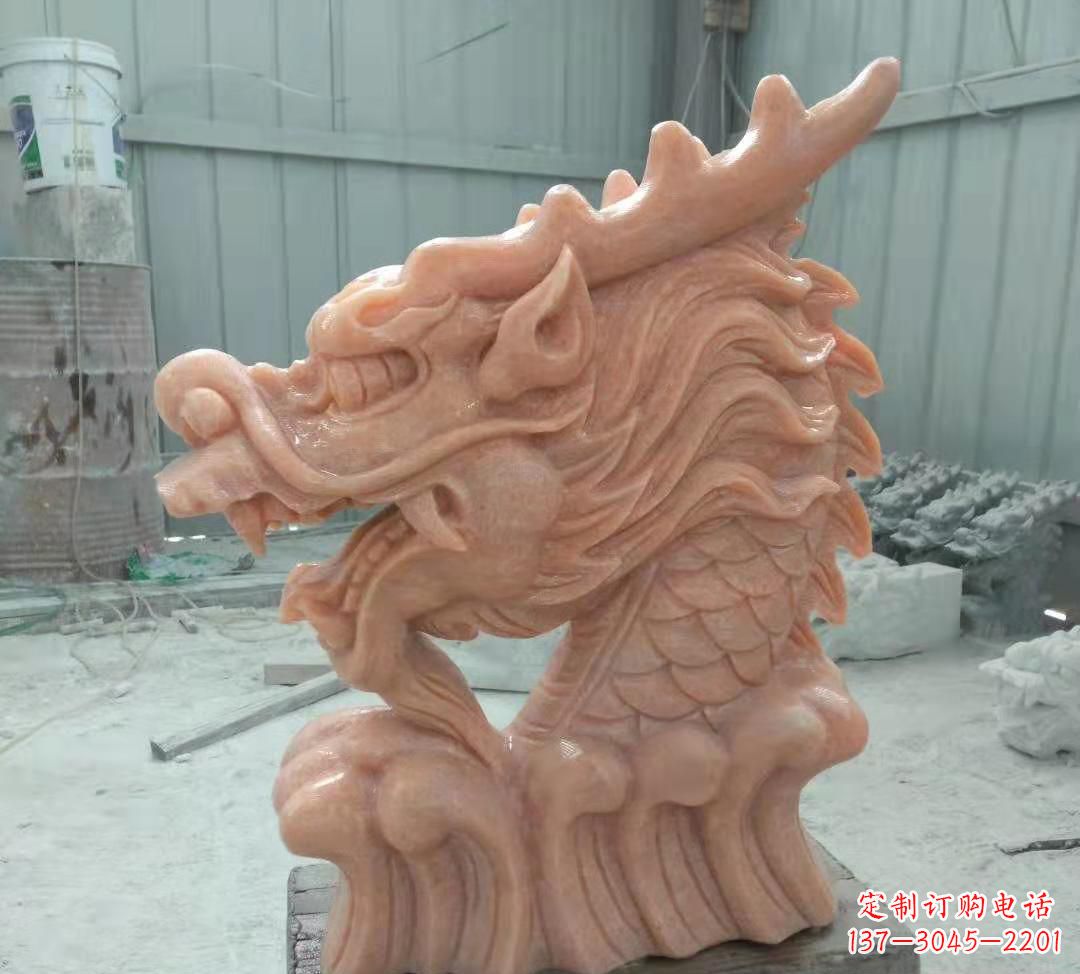 吉林具有传统工艺特色的公园喷泉龙头石雕
