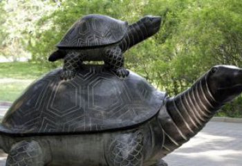 吉林铜质乌龟景观雕塑