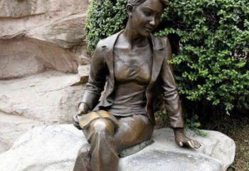 吉林中领雕塑精美 静谧 的女人铜雕