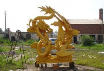 吉林产品名称“象征吉祥，唤醒美好——中领雕塑铜雕龙凤呈祥”