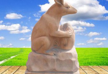 吉林中领雕塑定制的老鼠石雕