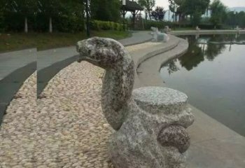 吉林中领雕塑-十二生肖蛇石雕