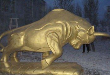 吉林拓荒牛铜雕—瑰丽壮观的动物雕塑