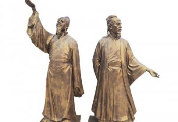 吉林中领雕塑-传承古代文人雅士李白雕塑