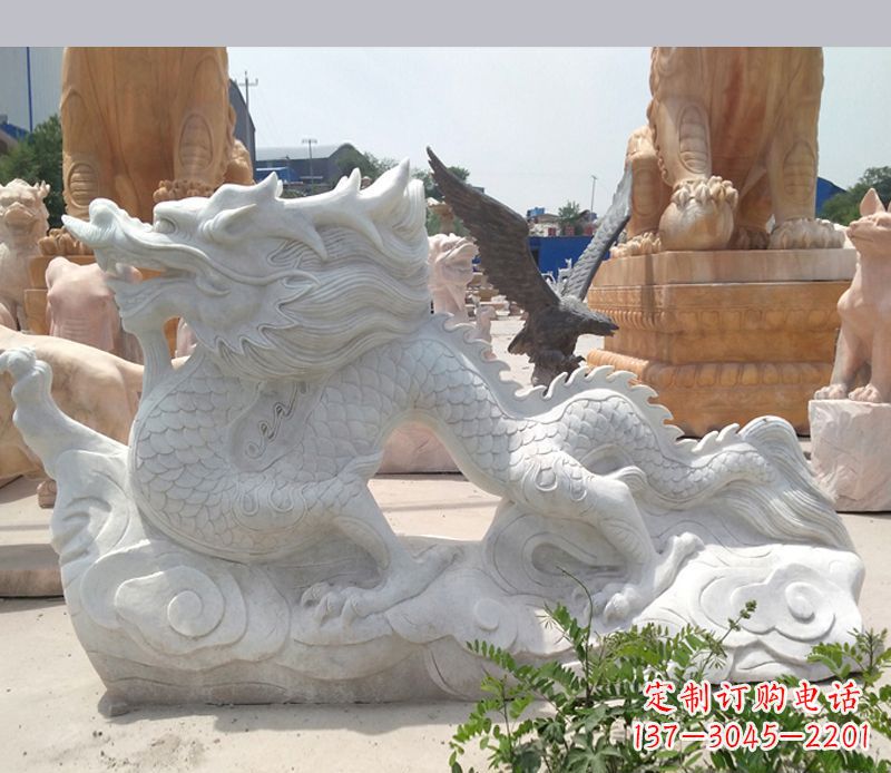 吉林古代风格的动物石雕