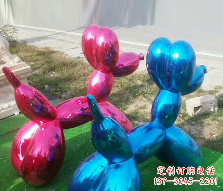吉林中领雕塑:精美不锈钢小狗雕塑,给您带来温馨的家庭氛围!
