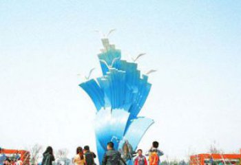 吉林光彩熠熠的海鸥雕塑