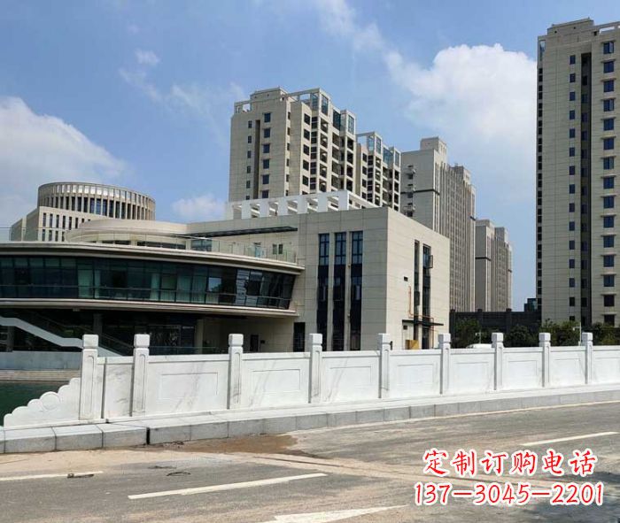 吉林广场景观大理石栏板雕塑