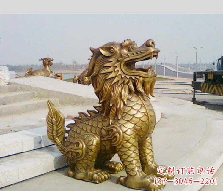 吉林狮子雕塑：象征力量，令人肃然起敬