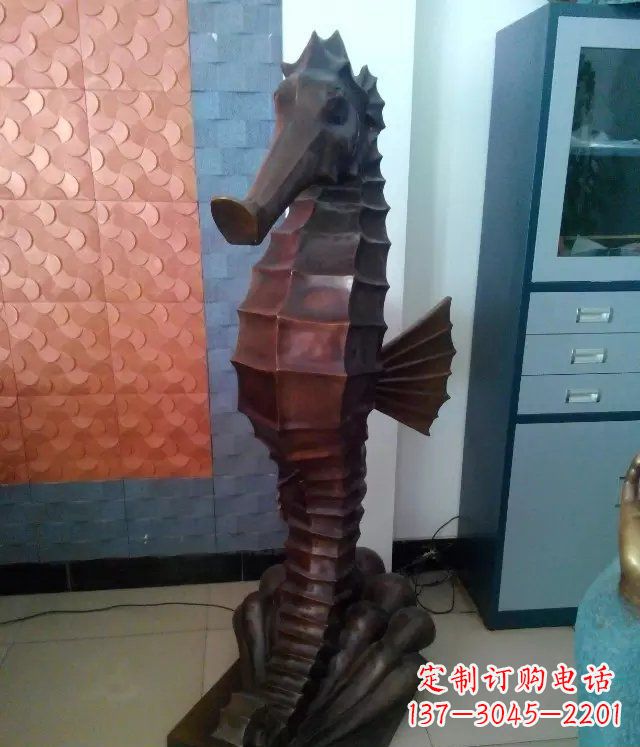 吉林海马铸铜动物雕塑,品质保证