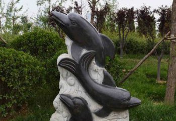 吉林特色海豚雕塑，带您体验最真实的海洋梦想