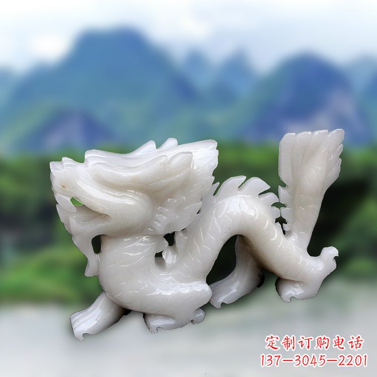 吉林汉白玉龙雕塑饱含着中国传统文化的气息，是…