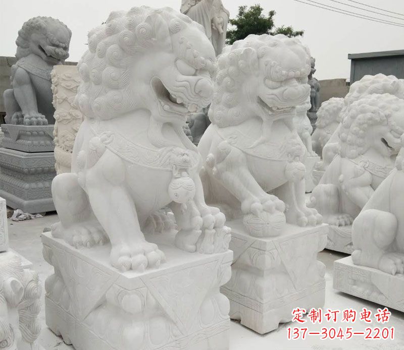吉林流传千古的狮子雕塑