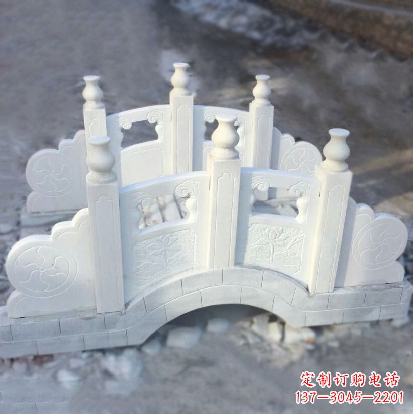 吉林汉白玉石拱桥