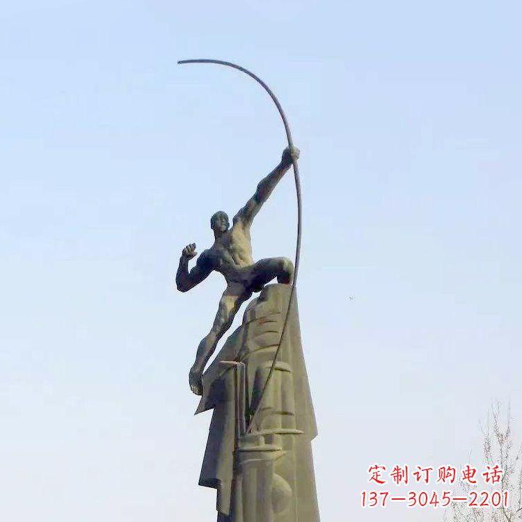 吉林精美雕塑,品质保证——后羿雕塑