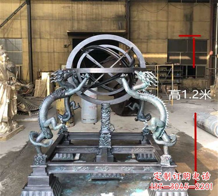 吉林浑天仪古代仪器校园景观雕塑