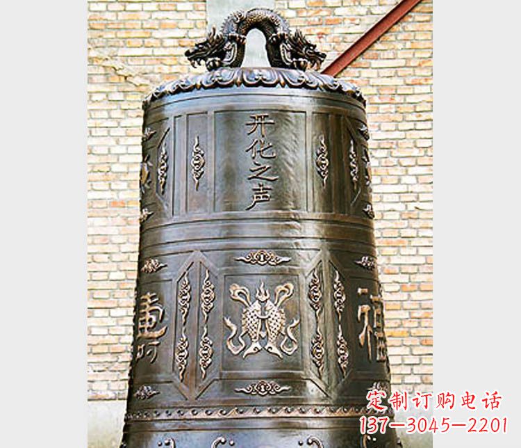吉林金光寺景观铜钟—让你的家园完美演绎传统韵味