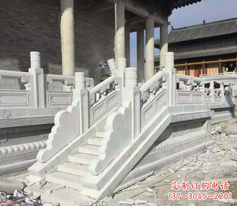 吉林大理石栏板石雕,精美绝伦,让建筑锦上添花