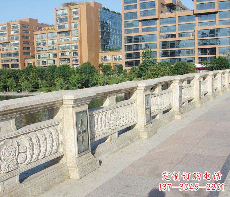 吉林高雅大气的大理石栏板石雕
