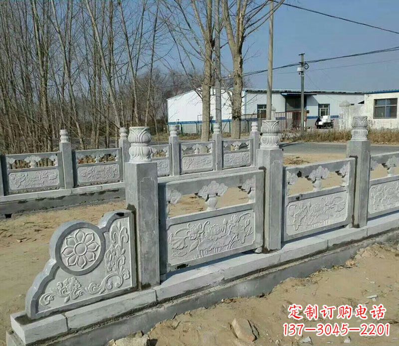 吉林豪华大理石栏板石雕