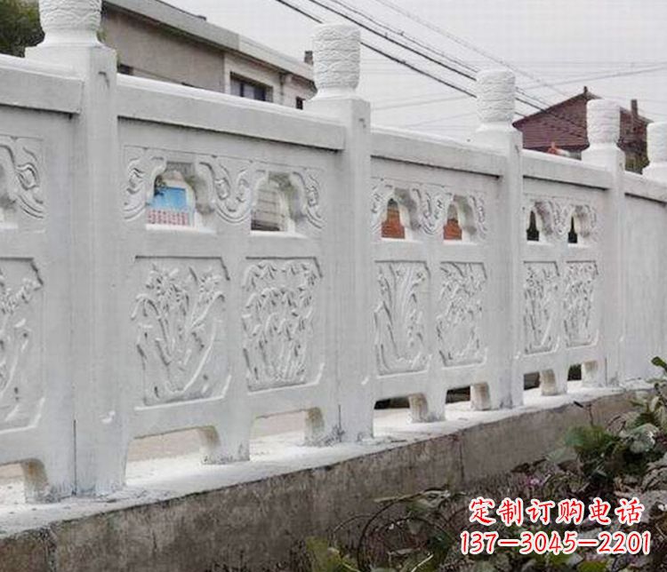 吉林优雅大理石栏板雕塑