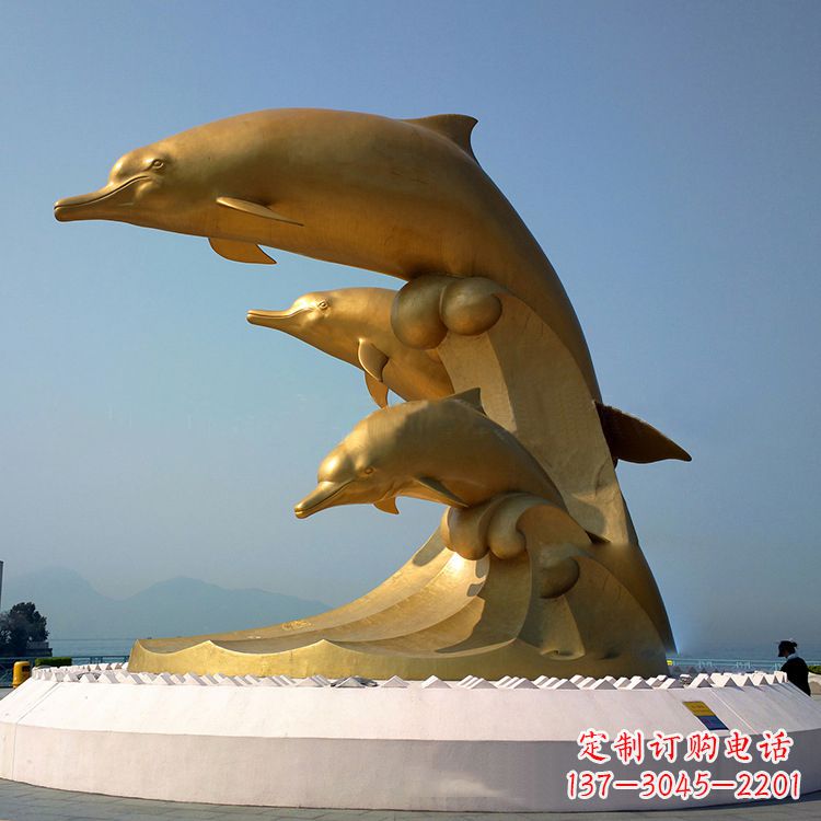 吉林中领雕塑:海豚雕塑