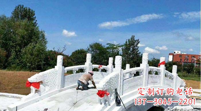 吉林标题:领雕塑——最具艺术魅力的汉白玉石雕拱桥