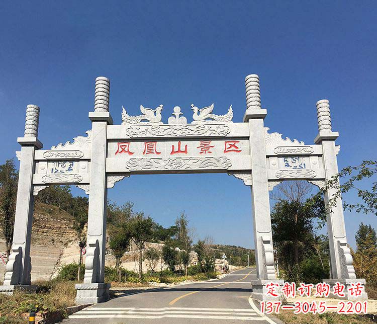 吉林中领雕塑:高质量牌坊石雕