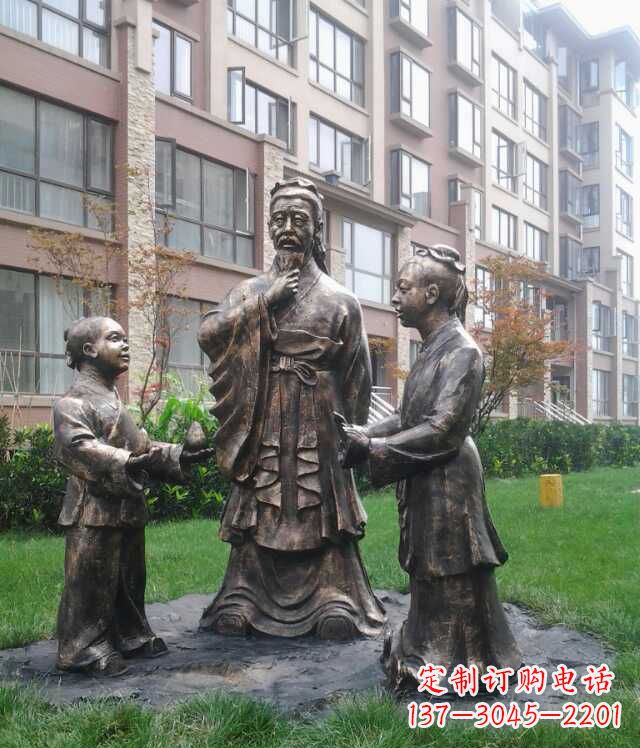 吉林中领雕塑:让梨中古代人物雕塑定制服务