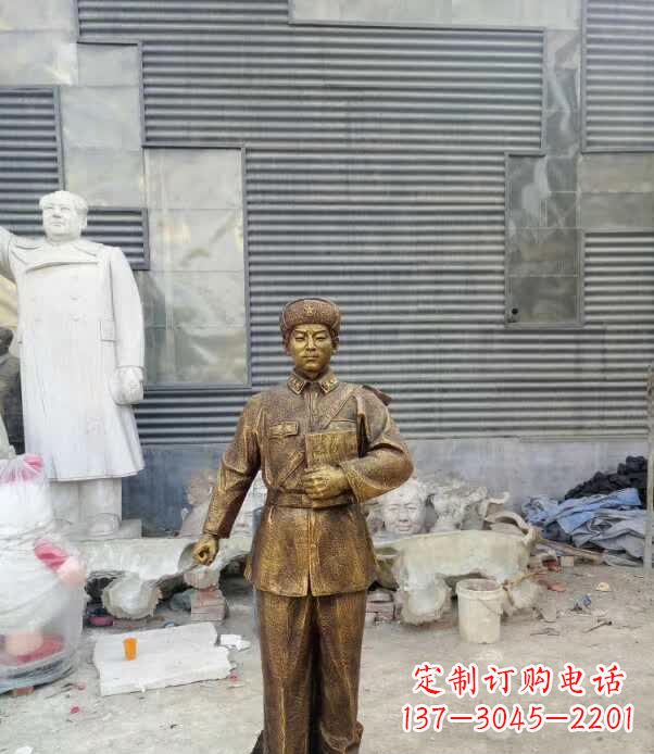 吉林雷锋雕塑，传承志愿精神