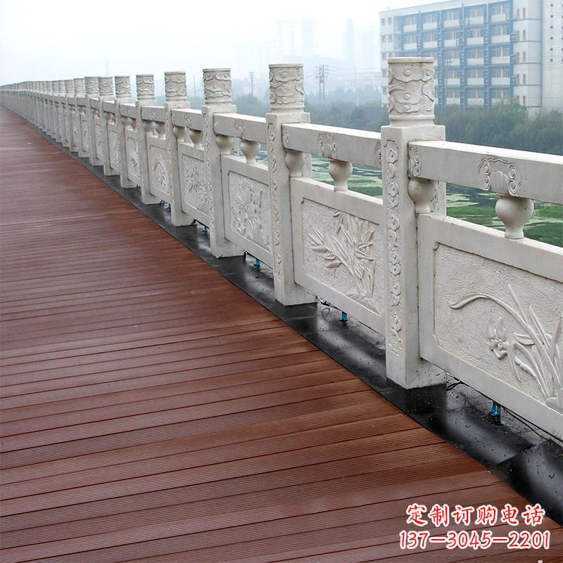 吉林中领雕塑|路桥石栏板雕塑
