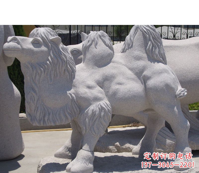 吉林艺术珍品—骆驼石雕