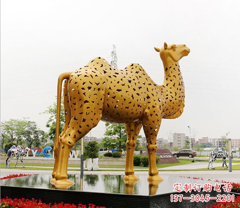吉林中领雕塑:骆驼雕塑精美绝伦