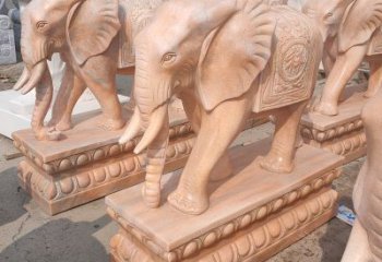 吉林中领雕塑：大象雕塑吉祥如意