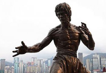 吉林李小龙铜雕，为您展现明星的精彩！