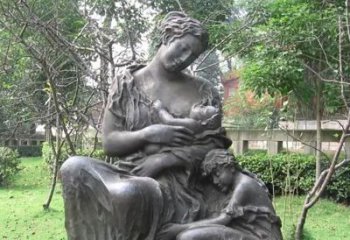吉林铸造母爱——母亲铜雕塑