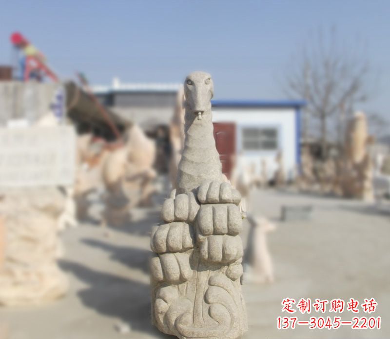 吉林喷水海马雕塑 
