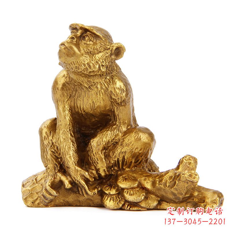 吉林铸铜鎏金动物雕塑,给家居添彩