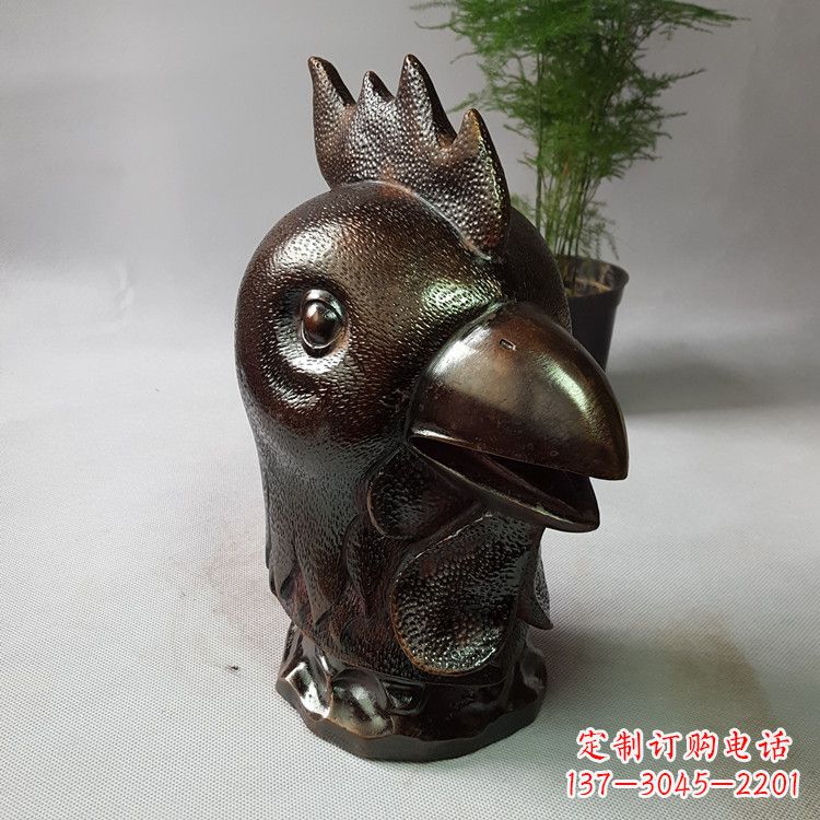 吉林生肖鸡铸铜兽首