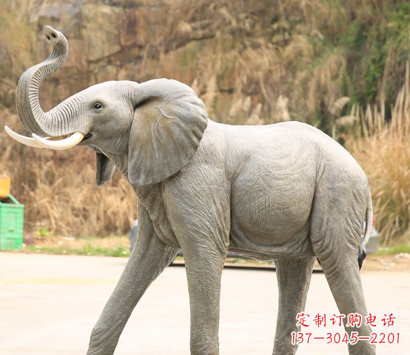 吉林中领雕塑大象雕塑特色定制