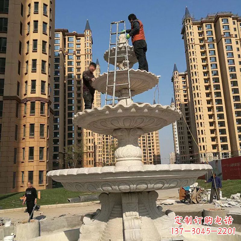 吉林欣赏经典,九龙喷泉雕塑