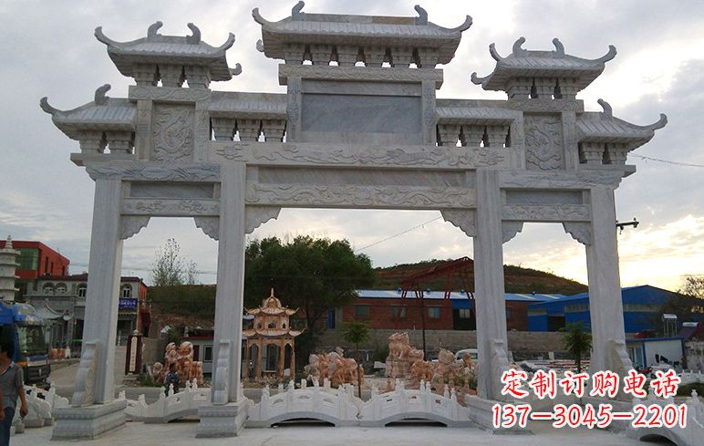 吉林石牌坊雕刻
