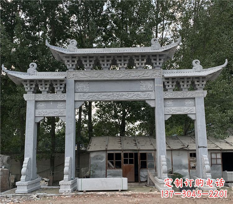 吉林石牌坊石雕牌坊