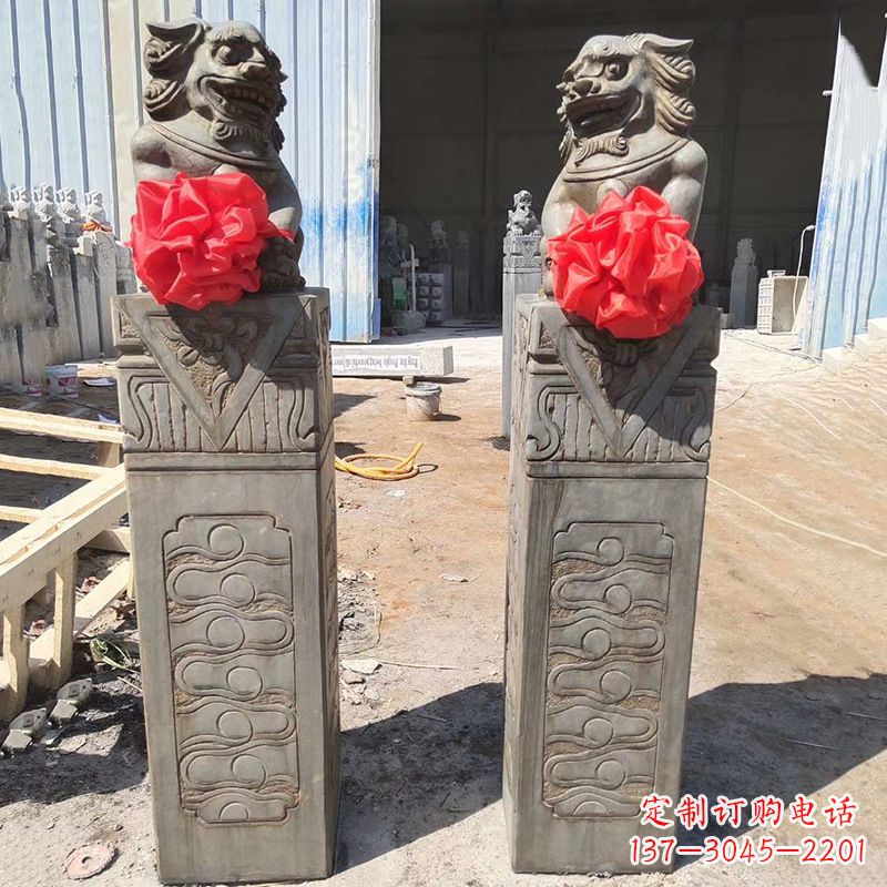 吉林石狮子栓马桩