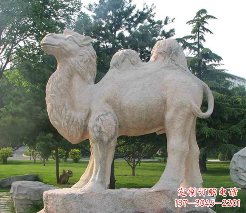 吉林石头骆驼雕塑
