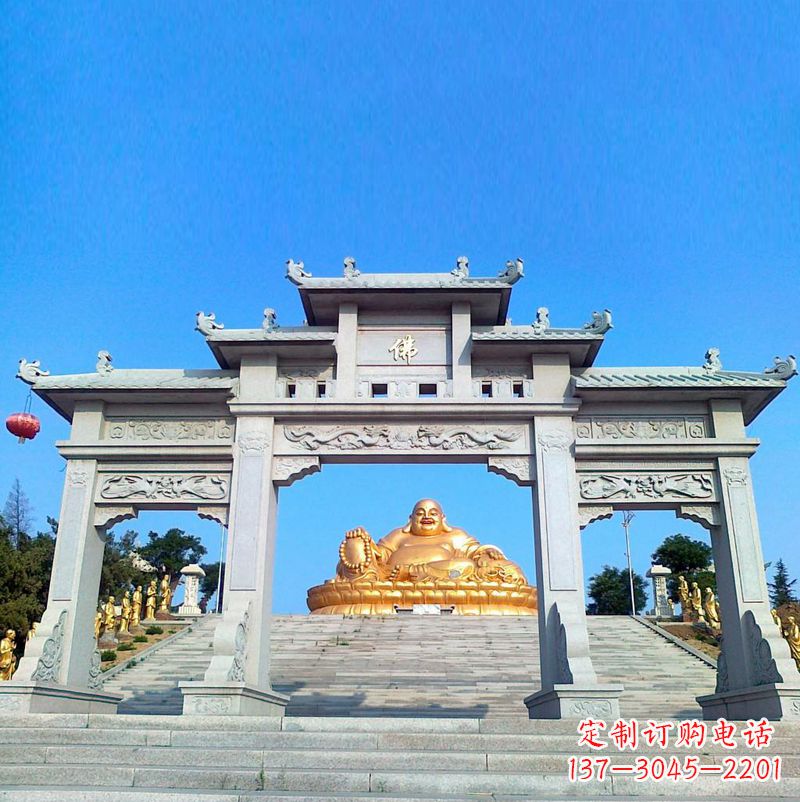 吉林寺庙石雕牌坊