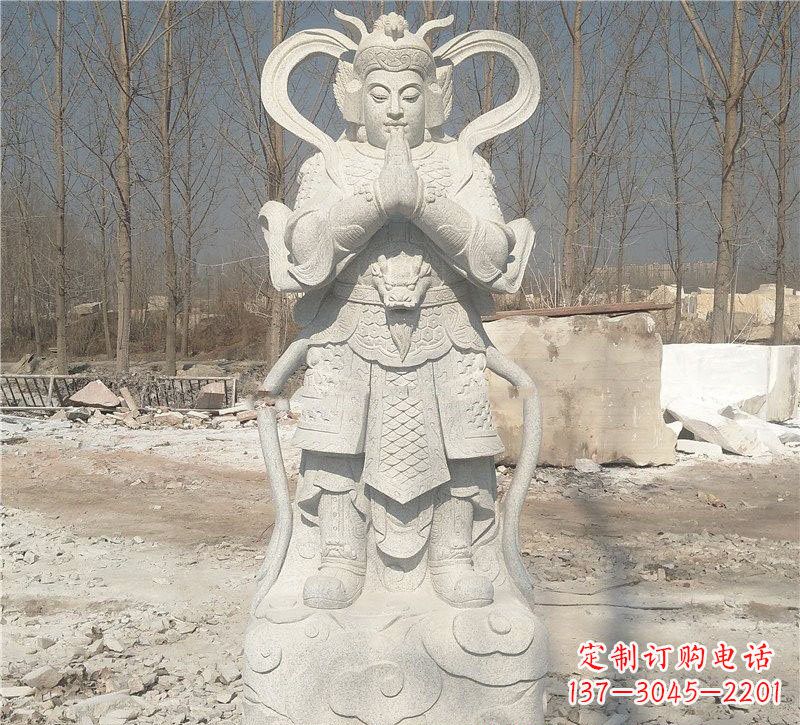 吉林寺庙韦陀菩萨雕塑