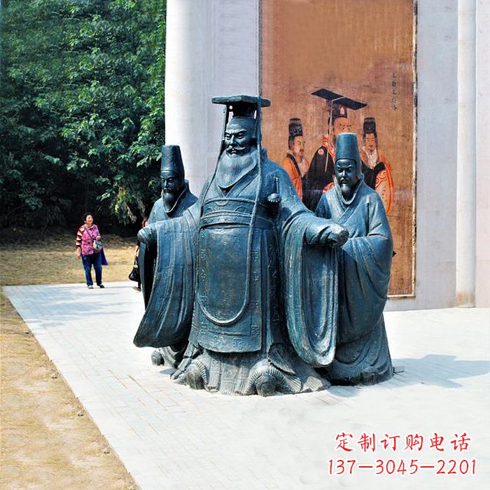 吉林隋文帝杨坚景观雕塑