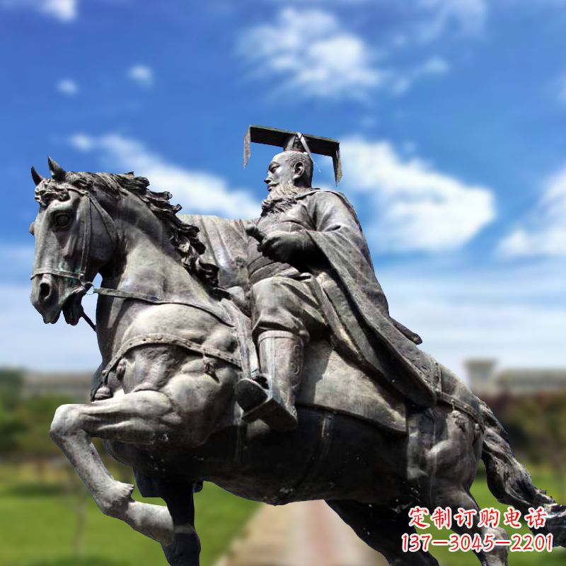 吉林隋文帝骑马雕塑