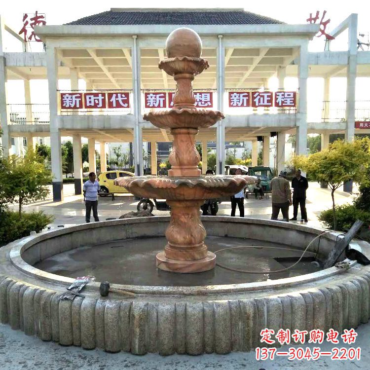 吉林天使喷泉石雕
